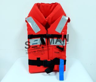 Спасательный жилет морского взрослого спасательного жилета пены 150Н ткани ЭПЭ Оксфорда полиэстера оффшорный